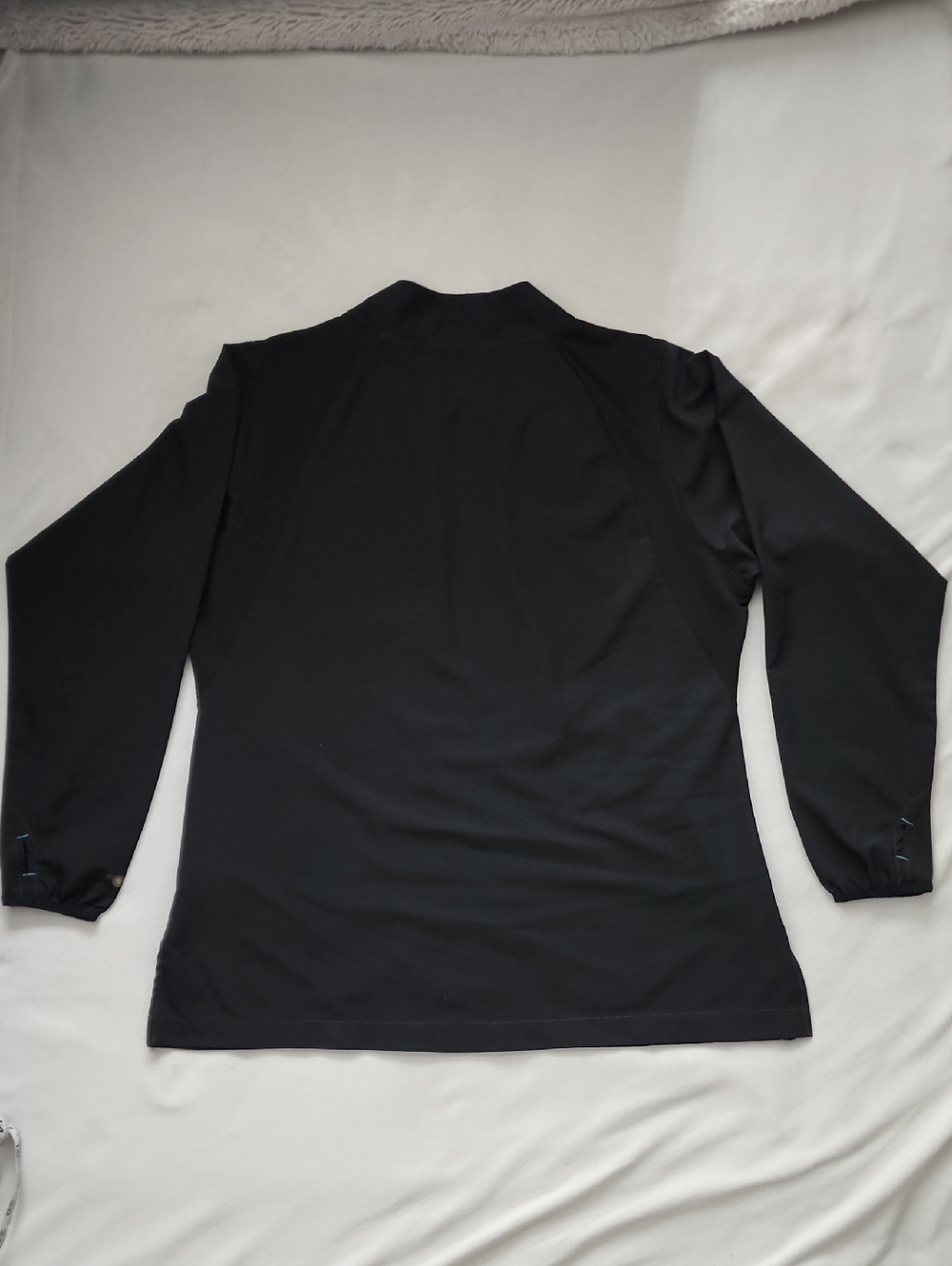 Carhartt Women's Black Utility Jacket with Bright Blue Trim - Picture 7 of 8